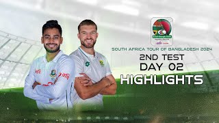 Bangladesh vs South Africa Highlights  2nd Test  Day 2  South Africa tour of Bangladesh 2024 [upl. by Shira]