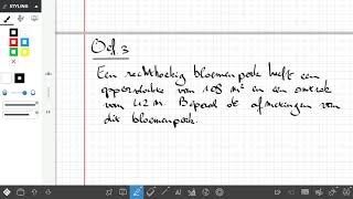 Extra oefeningen Vraagstukken oplossen met behulp van tweedegraadsvergelijkingen [upl. by Aeslehc]