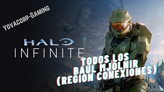 Halo Infinite  Area Conexiones Todos los Baul MJOLNIR Mundo Abierto [upl. by Cheke635]