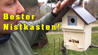 Bester Nistkasten für Meisen selber bauen [upl. by Llener]