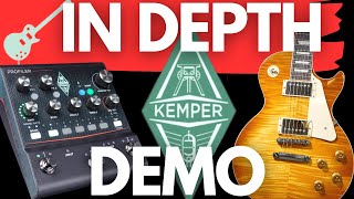 KEMPER PLAYER IN DEPTH DEMO [upl. by Nylidam]