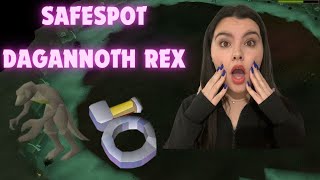 Safespot Dagannoth Rex OSRS 2024  I GOT BERSERKER RING [upl. by Pennington698]