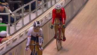 Womens Sprint Final  2014 UCI Track Worlds [upl. by Acemat853]