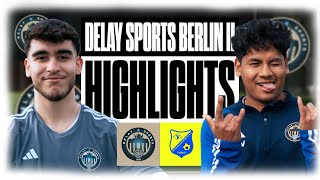 Spitzenspiel der zweiten Mannschaft😍⚽️ Highlights Delay Sports Berlin II vs SC Siemensstadt [upl. by Arerrac]