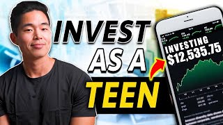 How to Invest in Stocks for Teenagers 2023 Step by Step [upl. by Lahtnero]