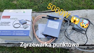 Zgrzewarka punktowa 5000W z AliExpress [upl. by Seen]