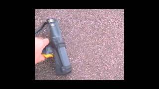 Motorola MC9090 G drop test video 25ft to concrete [upl. by Germann]