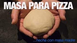 Masa para Pizza  Chef Andrés Rueda [upl. by Marb]