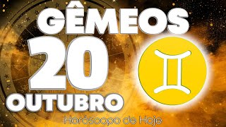 O TAROT AVISA DE ALGO MUITO FORTEEEE❗️😱⚠️Gêmeos ♊ Horóscopo do dia de hoje 20 de outubro 2024 🔮tarô [upl. by Buff977]