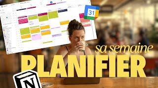 Comment planifier sa semaine  Comment sorganiser pour être productif  Organiser sa semaine [upl. by Elvin]