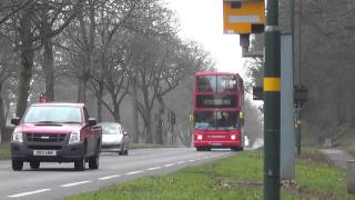 Buses on Bristol Road Northfield Birmingham  12th March 2015 [upl. by Shaff]