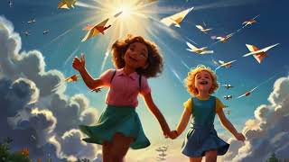 The Happy Little Clouds  Kids Poem [upl. by Irim]