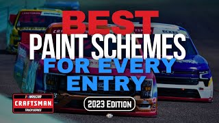 The BEST Paint Schemes for Each Entry  2023 NASCAR Truck Series Edition [upl. by Wons17]