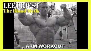 LEE PRIEST  ARM WORKOUT  THE BLOND MYTH DVD 1998 [upl. by Irok]