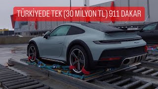 TÜRKİYEDE TEK 30 MİLYON TL PORSCHE 911 DAKAR İNCELEME [upl. by Enajharas]