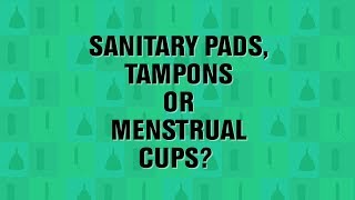 Whats Better Pads Tampons or Menstrual Cups  Fit Tak [upl. by Shaner884]