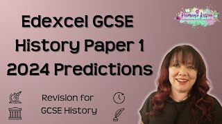 Edexcel GCSE History Paper 1  2024 predictions [upl. by Regine126]