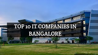 TOP 10 IT COMPANIES IN BANGALOREबेंगलुरु में शीर्ष 10 आईटी कंपनियां [upl. by Ehav]