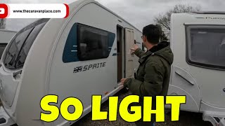 Light Weight 6 berth Twin axle caravan SPRITE QUATTRO FB FOR SALE [upl. by Katzir861]