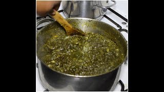 Meilleure recette de PONDU Feuille de manioc avecquot Thomsonquot et sardine [upl. by Trumann]