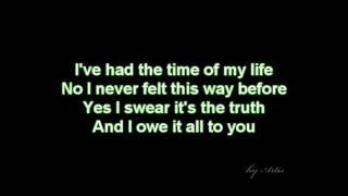 Dirty dancing  Time of my life lyrics [upl. by Dowzall]