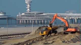 Timelapse  Renovatie Boulevard Scheveningen 2013 [upl. by Gingras]