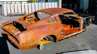 Rusty 1967 Ford Mustang GT500 Restoration Project [upl. by Lattimer]