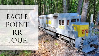 Riding Around the Eagle Point Railroad in Dunlap Tennessee [upl. by Ellesor]