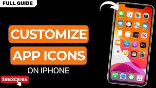 How to Change App Icons on iPhone  Customize App Icon in 2024 [upl. by Tehc]