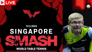 LIVE  WTT SINGAPORE SMASH 2024  DAY 7 [upl. by Newob62]