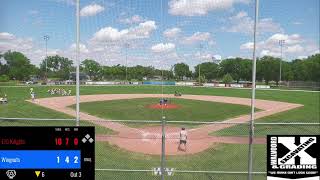 WaterlooValley Wingnuts Legion Baseball vs ETC Knights 52624 [upl. by Delfine851]