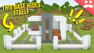 My Dream Hidden Base in Minecraft [upl. by Euqinotna]