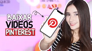 COMO BAIXAR VÍDEOS DO PINTEREST NO SEU CELULAR Android tutorial [upl. by Esydnac244]