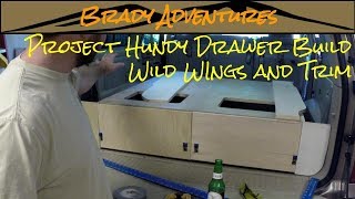 DIY Land Cruiser Overland Drawer Build  Wings and Trim [upl. by Hoppe]