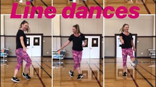 Line dances for Seniors and Beginners  Electric Slide Cupid Shuffle and more [upl. by David]