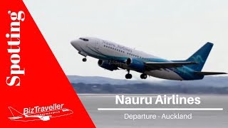 Nauru Airlines 737 Departure to Norfolk Island [upl. by Lewiss]