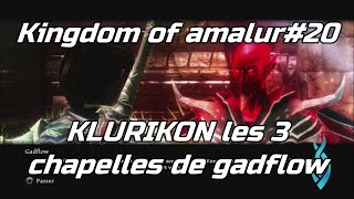 Kingdoms of Amalur  RE Reckoning20  Klurikon les 3 chapelles de Gadflow et exploration [upl. by Wakeen146]