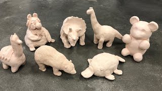 Pinch Pot Animals  part 1 [upl. by Laenahtan456]