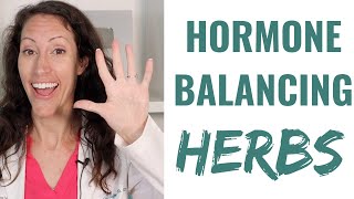 5 Herbs that Balance Your Hormones Naturally  Powerful Herbs For Hormonal Imbalance in Men amp Women [upl. by Ellennej727]