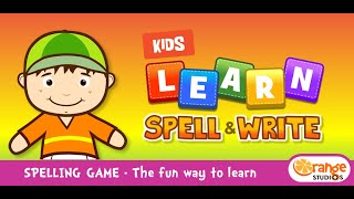 KIDS  LEARN SPELL amp WRITE Android App [upl. by Analahs]