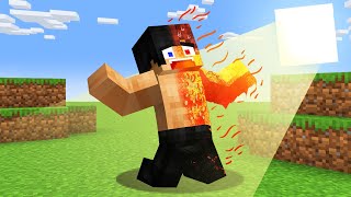 Minecraft but The Sun Burns You [upl. by Bachman]