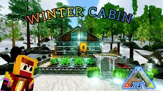 ARK MOBILE 🔴COMO CONSTRUIR UNA CABAÑA EN LA NIEVE 🏡 TUTORIAL [upl. by Coleman655]