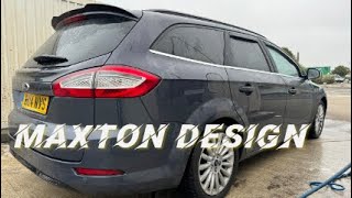 “Ford Mondeo Estate MK4” Maxton Design Rear Spoiler Extension Installation [upl. by Ydneh]