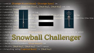 Snowball Challenger  daga por un Skull key  Dark and Darker [upl. by Ayihsa]