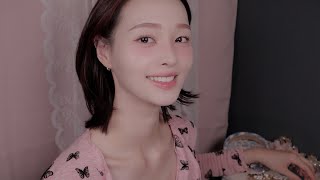 ASMRsub 잠이 오는 헤어핀 가게 상황극두피케어두피마사지머리 빗는 소리머리 만지는 소리  Sleepy Relaxing Hairpin shop [upl. by Okiram]