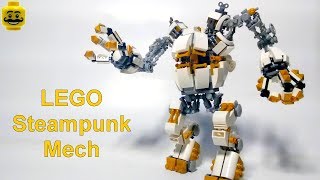 LEGO Steampunk Batman vs The Steam Egg Mech [upl. by Zuzana]