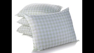 Concierge Collection FleurdeLis Bed Pillows 4 Pack [upl. by Airlia21]