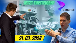 Danaher Aktie TradingBrothersAnalyse Medizin und Gesundheit im Depot [upl. by Torbart27]