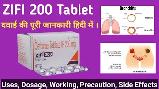 ZIFI 200 Tablet Used in Hindi  Zifi 200 tablet Side effects  Zifi 200 tablet  Zifi 200 price [upl. by Layman]