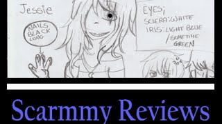 Cicatrix Jessie  Creepypasta OC Review [upl. by Imoan]